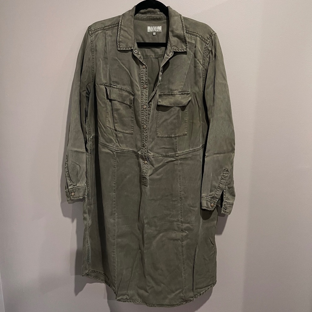Lucky Brand Olive Green Dress